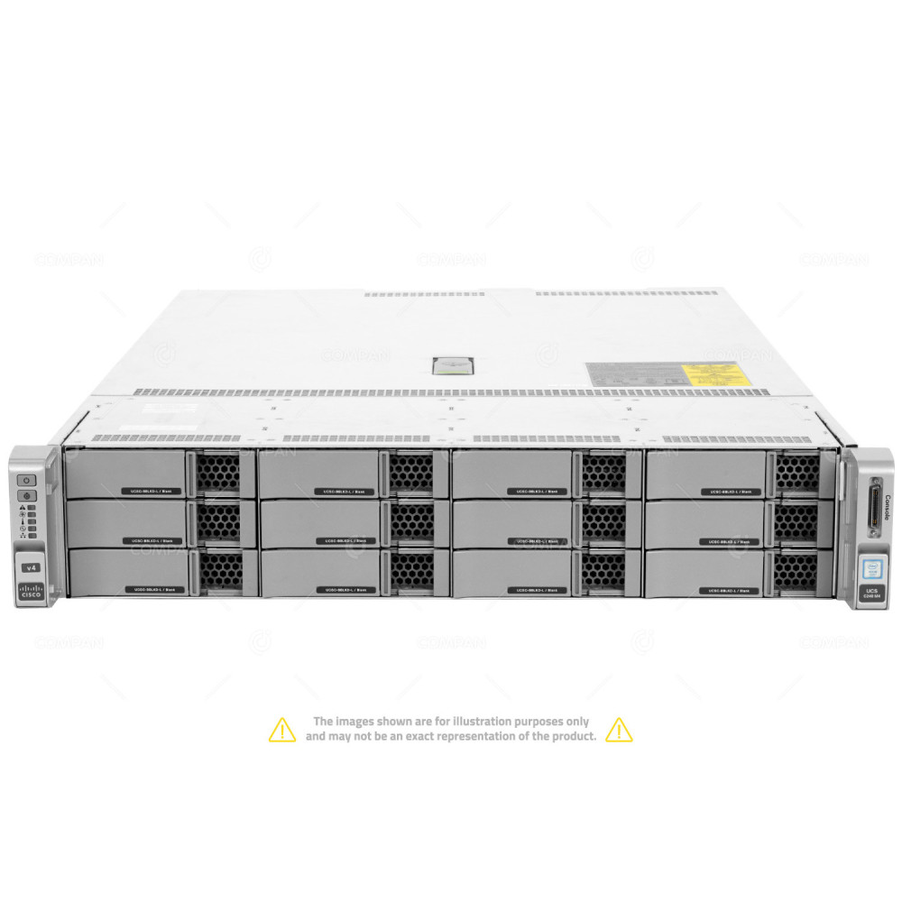 CISCO UCSC C240 M4L 12LFF 2x Xeon E5-2640 V4 256GB RAM